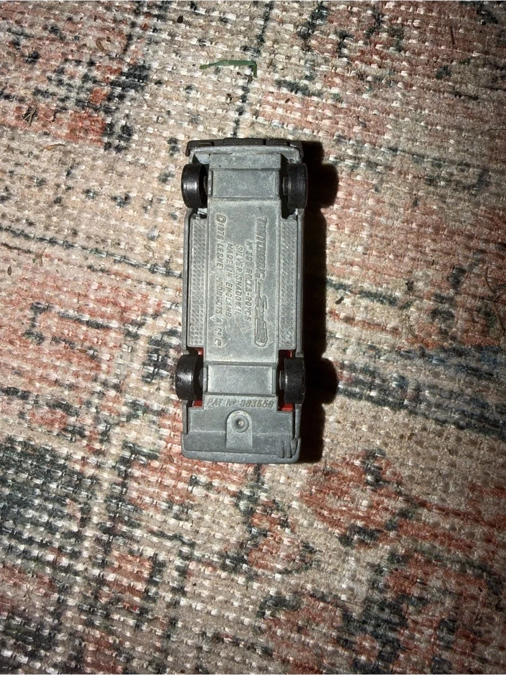 Vintage Matchbox Lesley 1979 # 39 Rolls Royce Silver Shadow in grey England